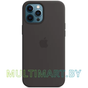 Чехол для телефона Apple MagSafe Silicone Case для iPhone 12 Pro Max (черный)